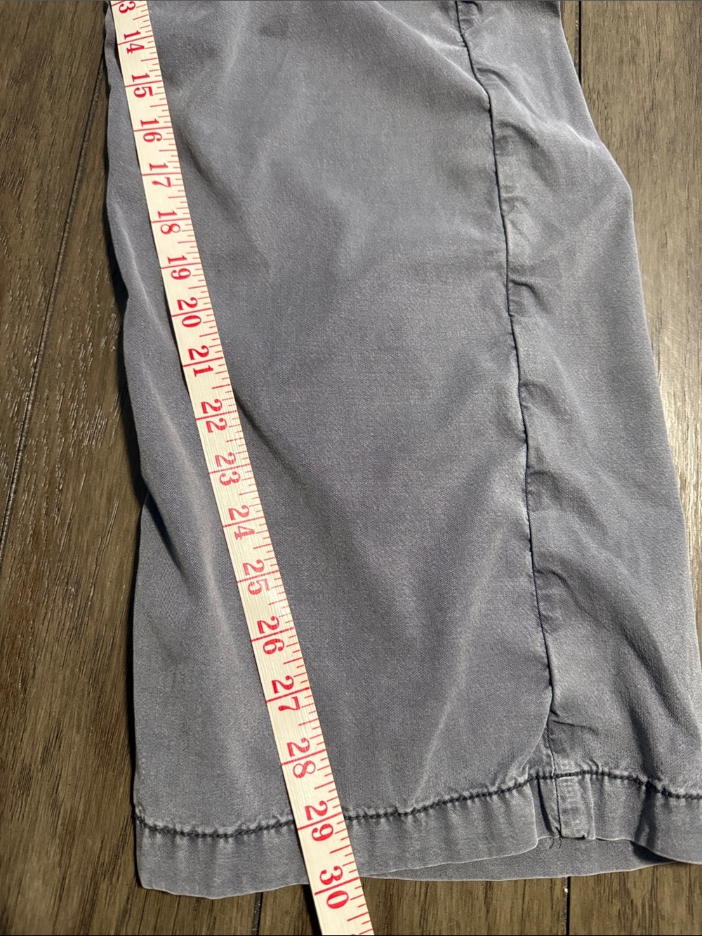 American Eagle Baggy Cargo Pants Gray Stretch Utility Size 28 Regular - Picture 6 of 12